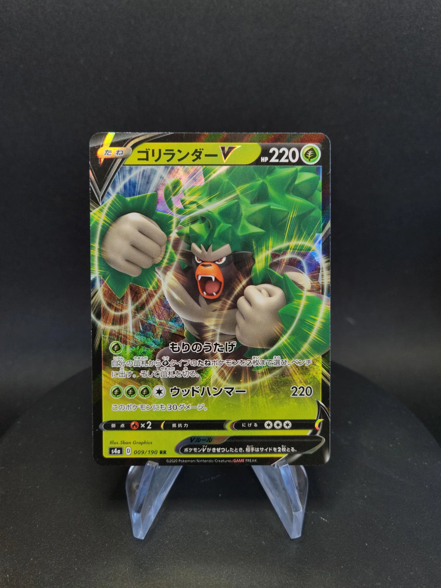 009/190 Gorythmic V JP - Shiny Star V