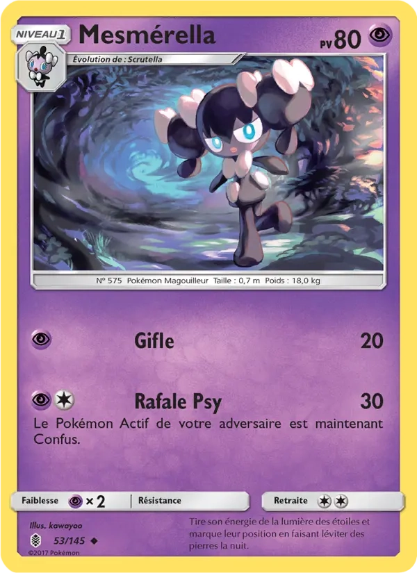 53/145 Mesmerella REVERSE - Gardiens Ascendants