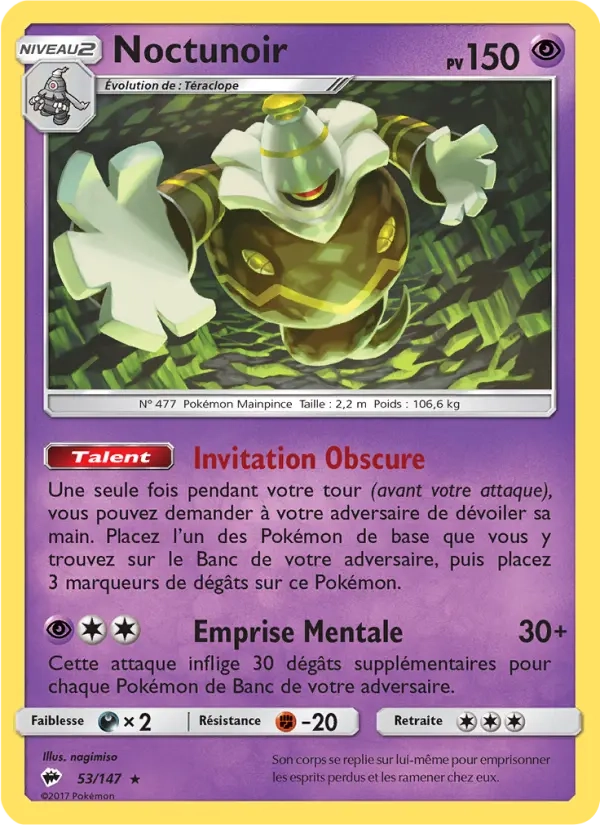 53/147 Noctunoir REVERSE - Ombres Ardentes