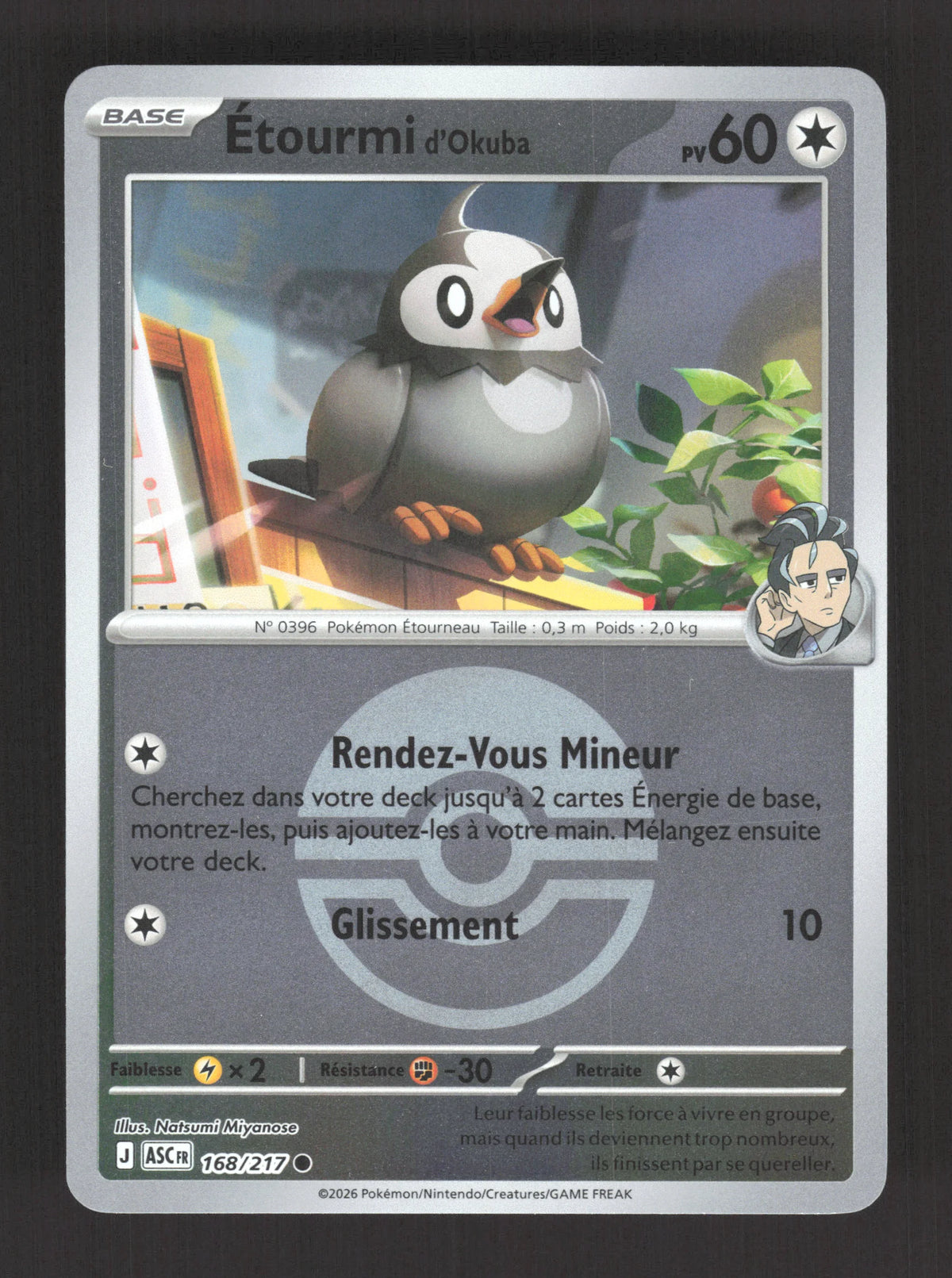 168/217 Etourmi POKEBALL - Héros Transcendants