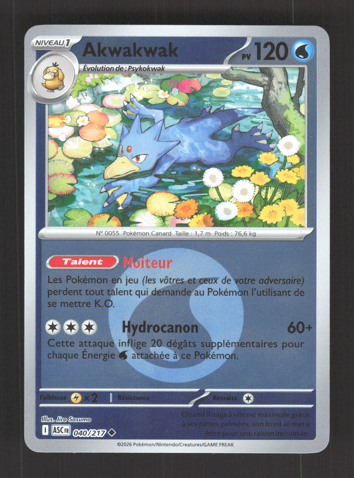 040/217 Akwakwak REVERSE ENERGIE - Héros Transcendants