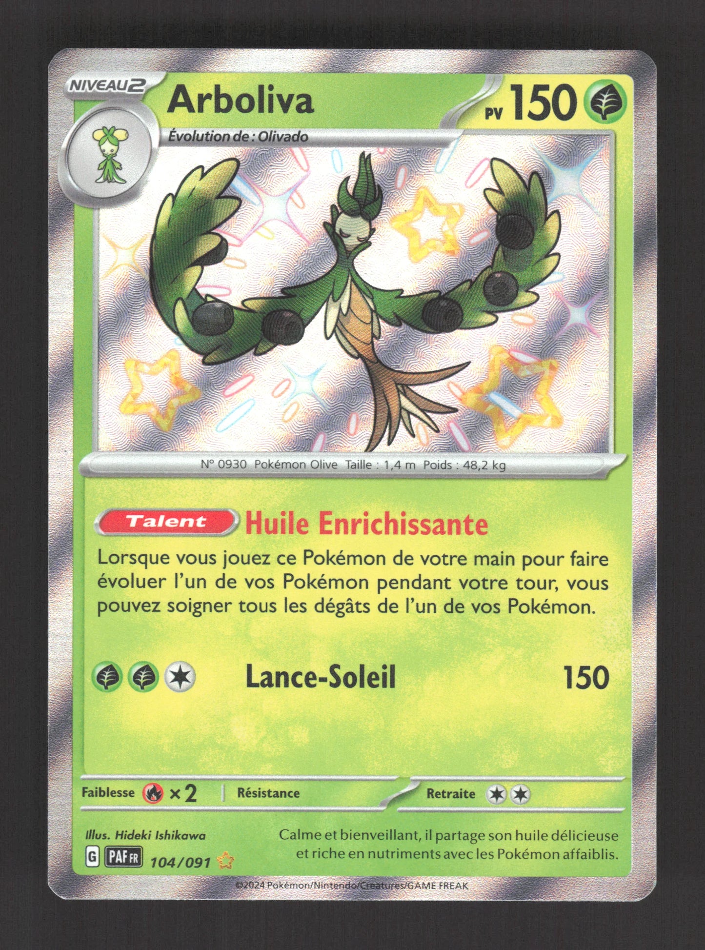 104/091 Arboliva SHINY - Destinées de Paldea