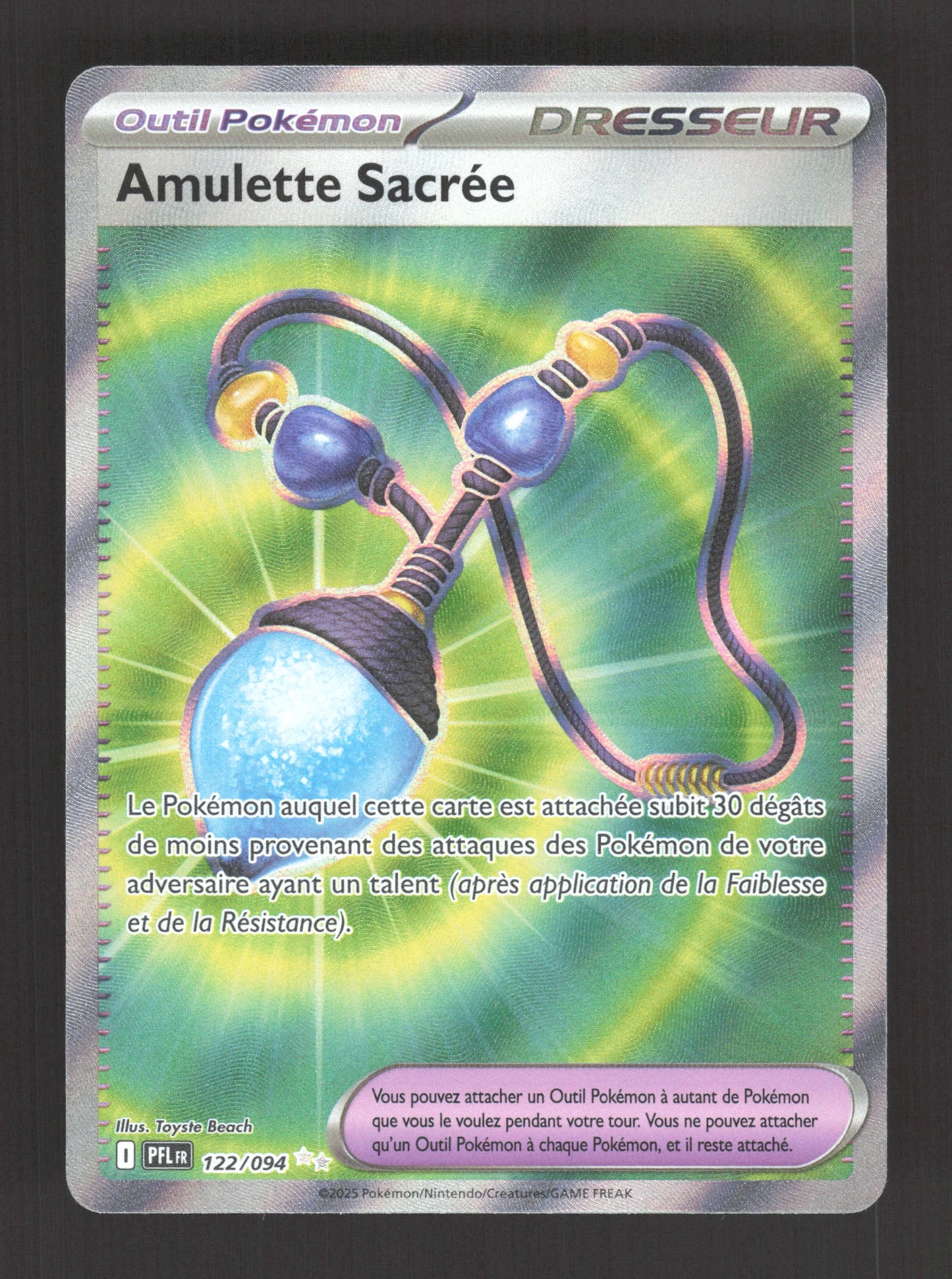 122/094 Amulette Sacree DRESSEUR - Flammes Fantasmagoriques