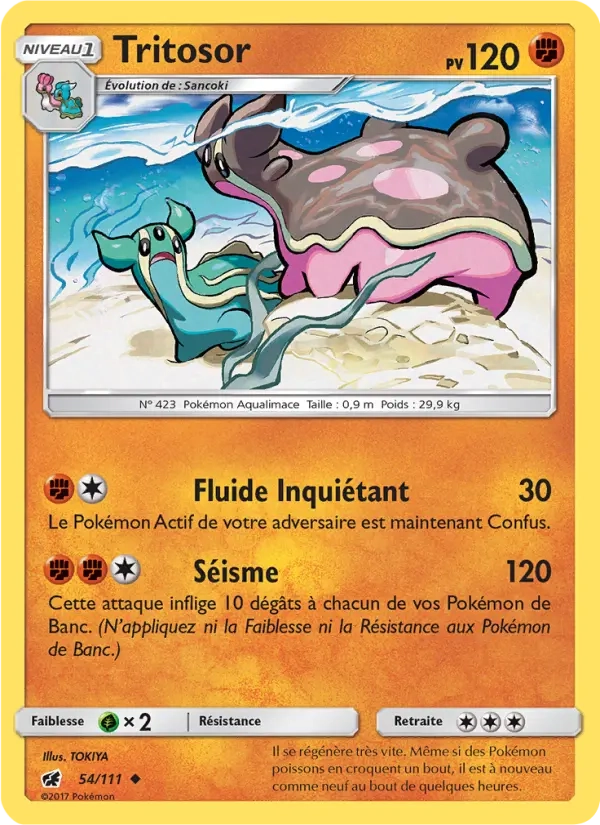 54/111 Tritosor REVERSE - Invasion Carmin