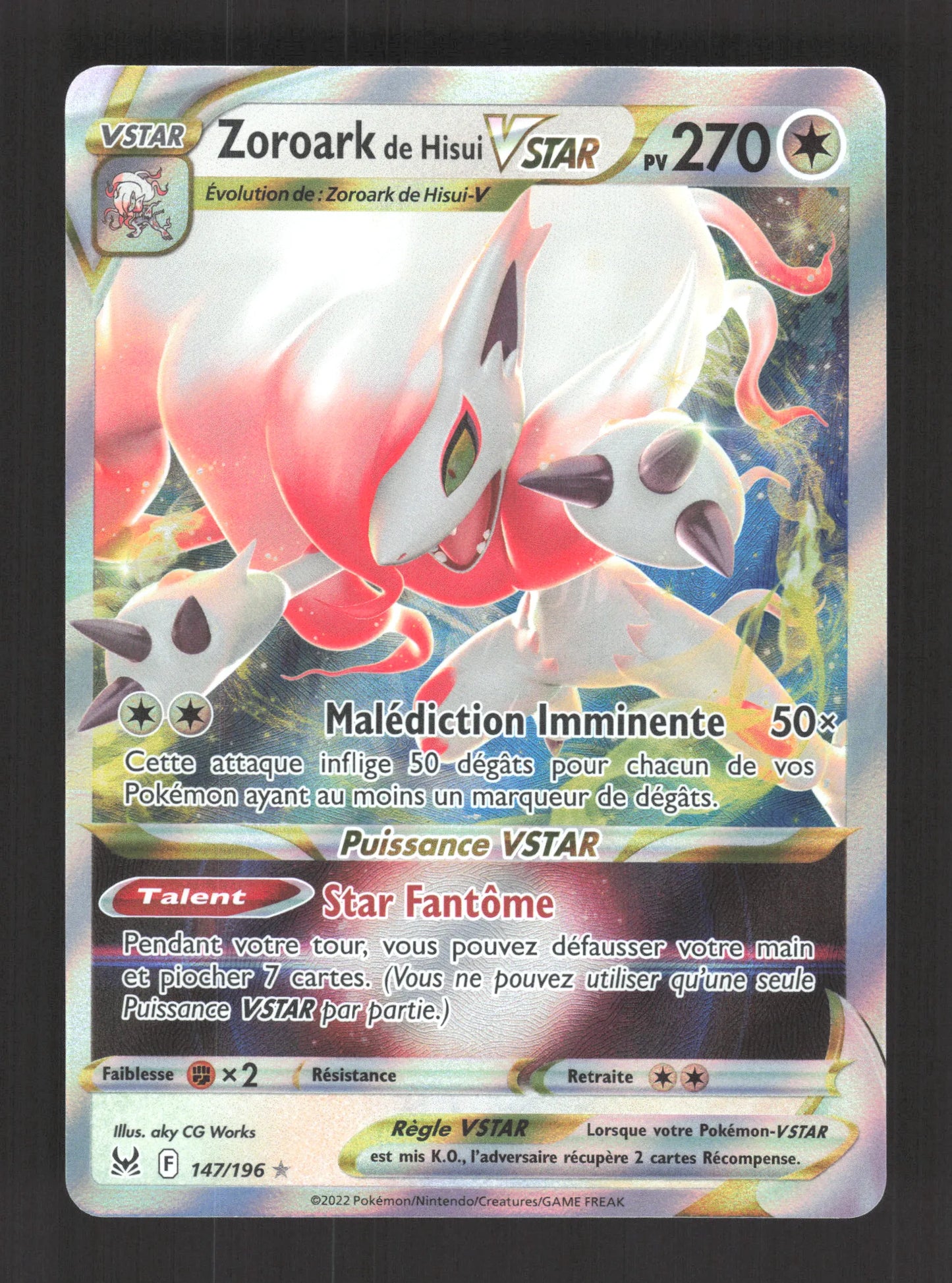147/196 Zoroark VSTAR - Origine Perdue