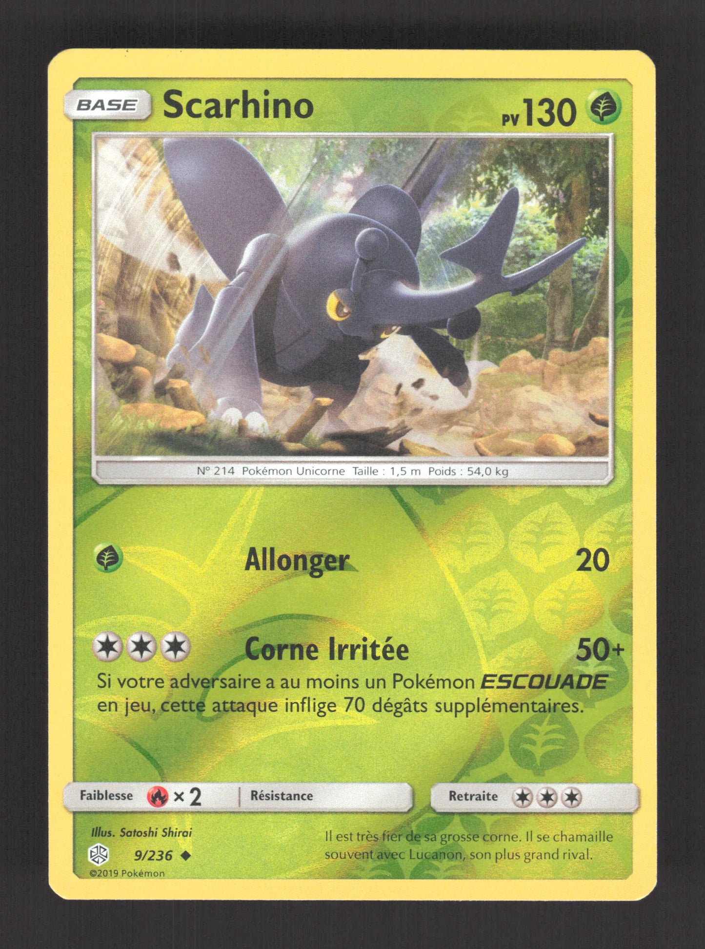 9/236 Scarhino REVERSE - Éclipse Cosmique