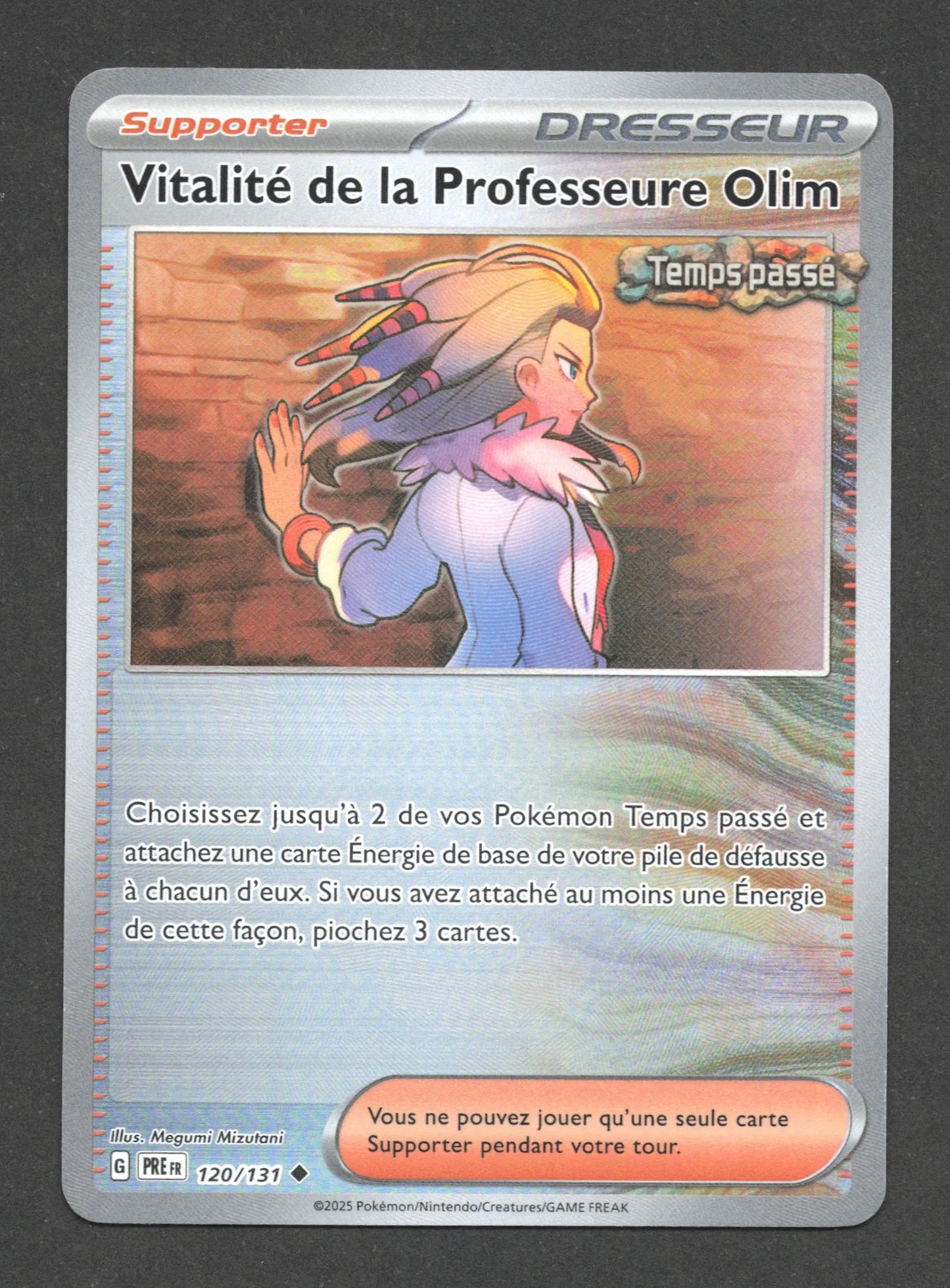 120/131 Vitalite de la Professeure Olim POKEBALL - Évolutions Prismatiques - Pokeball
