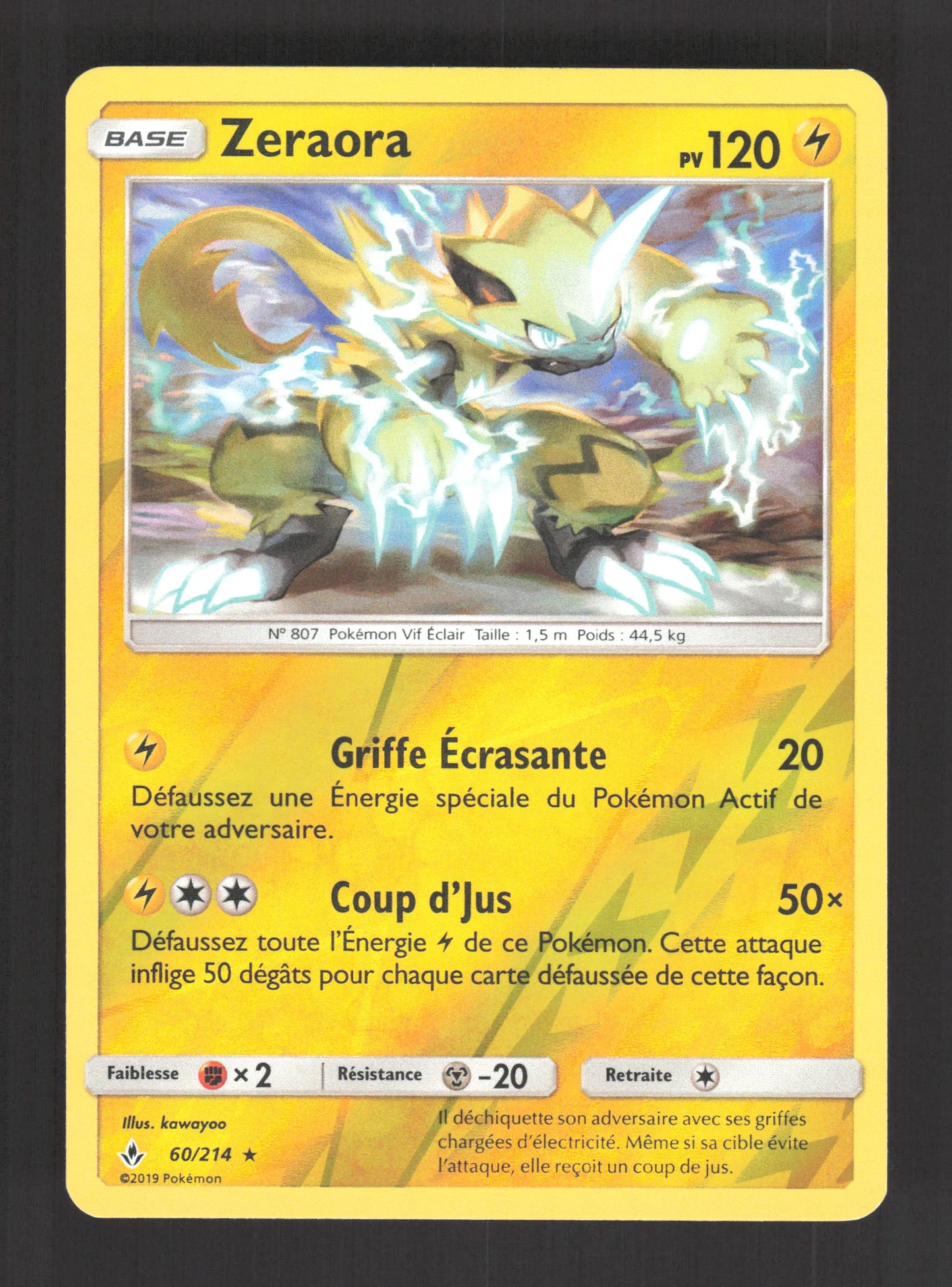 60/214 Zeraora REVERSE - Alliance Infaillible