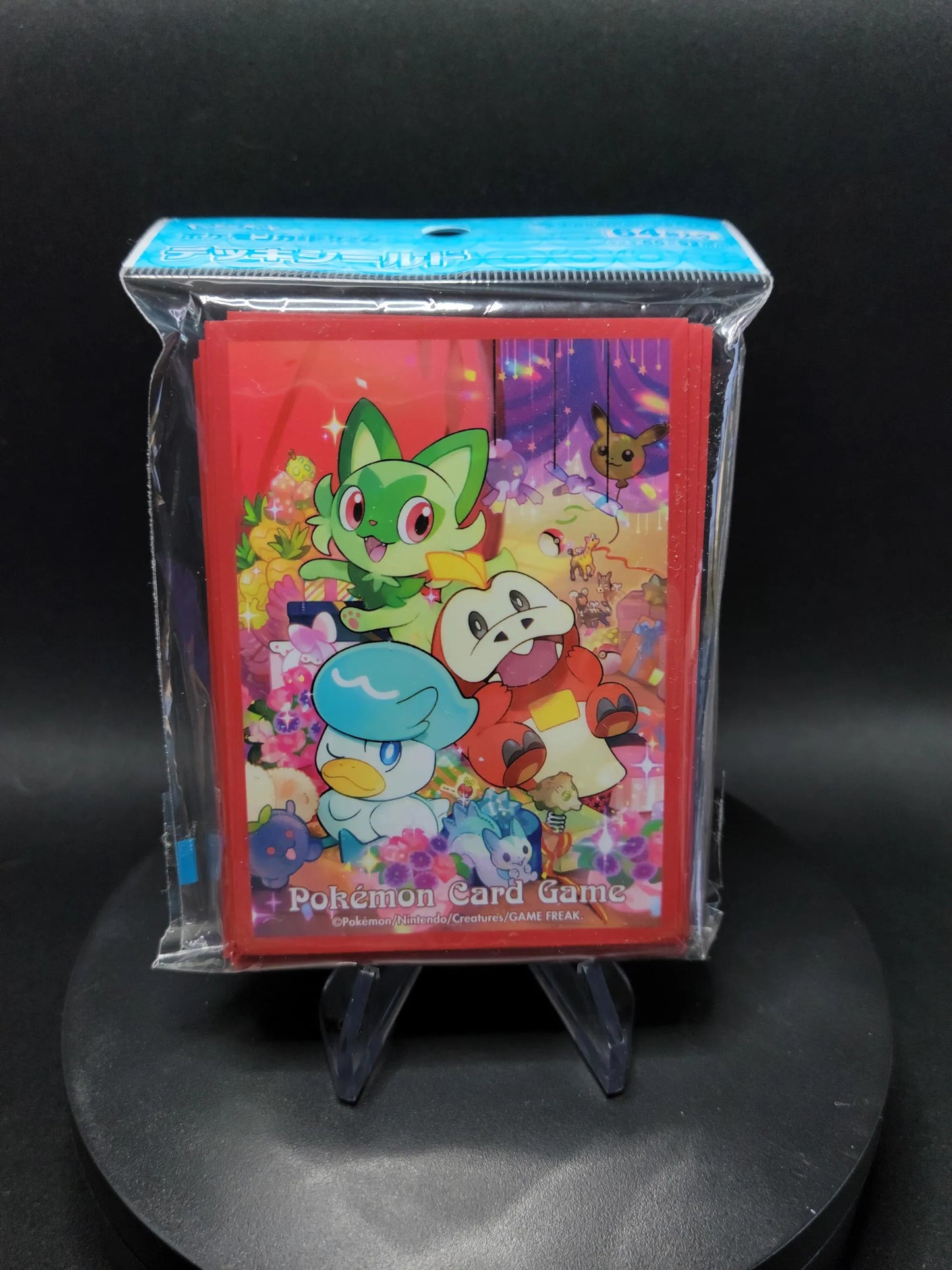 SPRFUEQUA Triplet Beat Sprigatito Fuecoco And Quaxly Sleeves Pokemon Center - Sleeves Pokemon Center