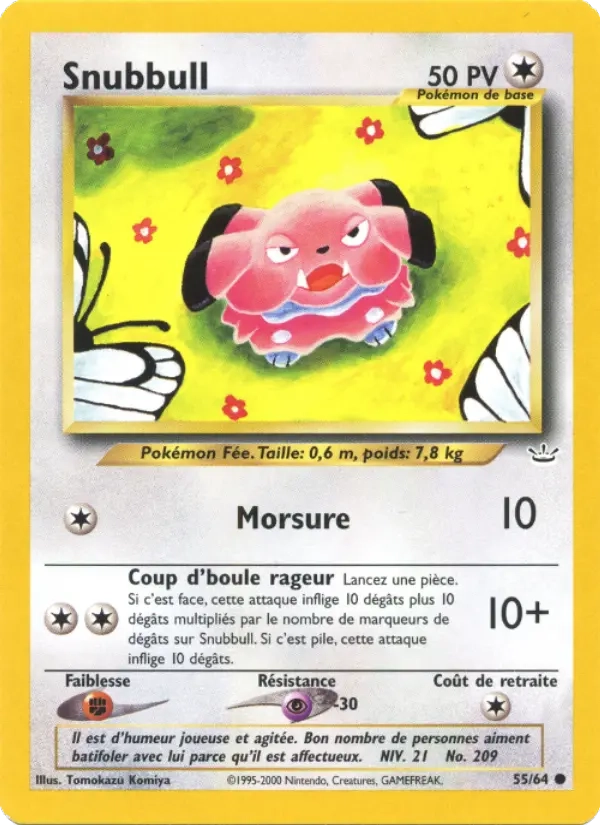 55/64 Snubbull CO - Neo Revelation