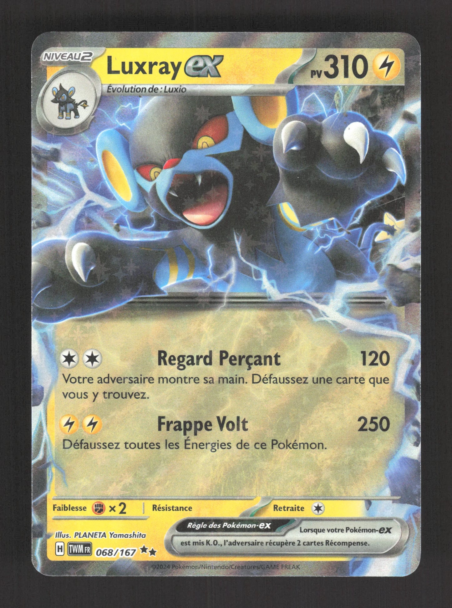 068/167 Luxray EX - Mascarade Crépusculaire
