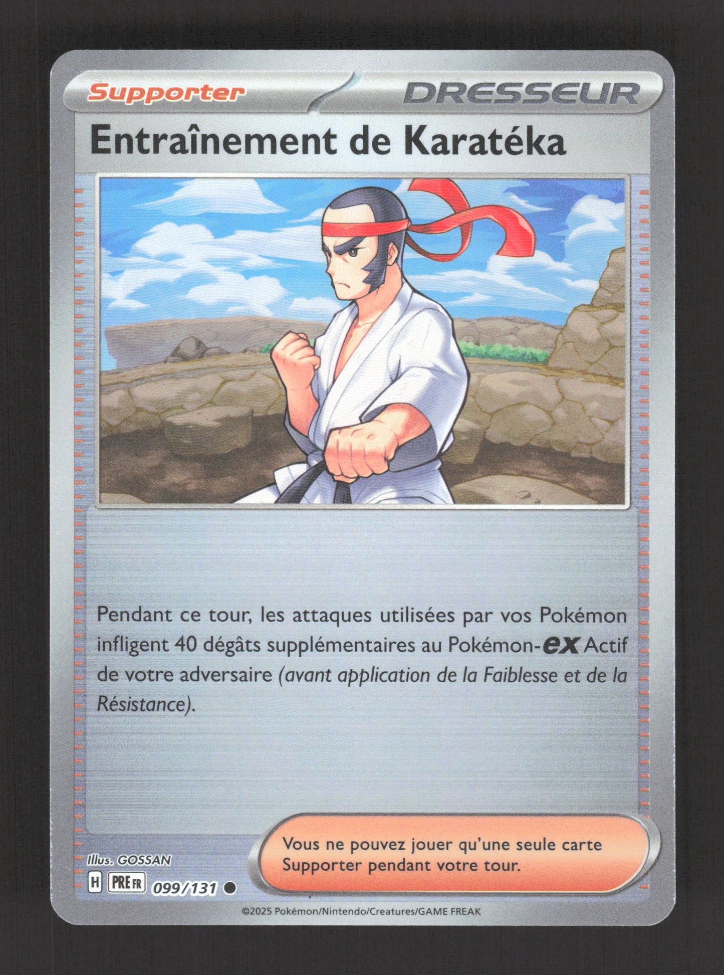 099/131 Entrainemment de Karateka POKEBALL - Évolutions Prismatiques