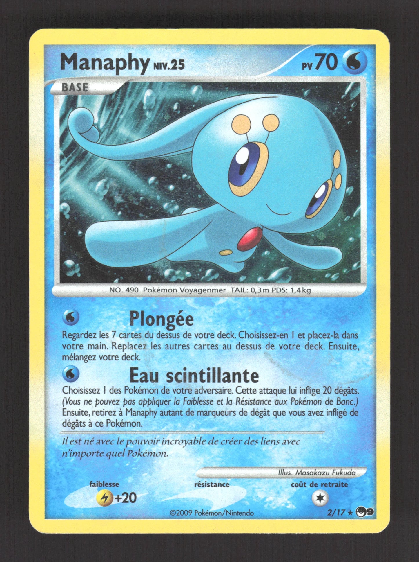 2/17 Manaphy HOLO - POP 9