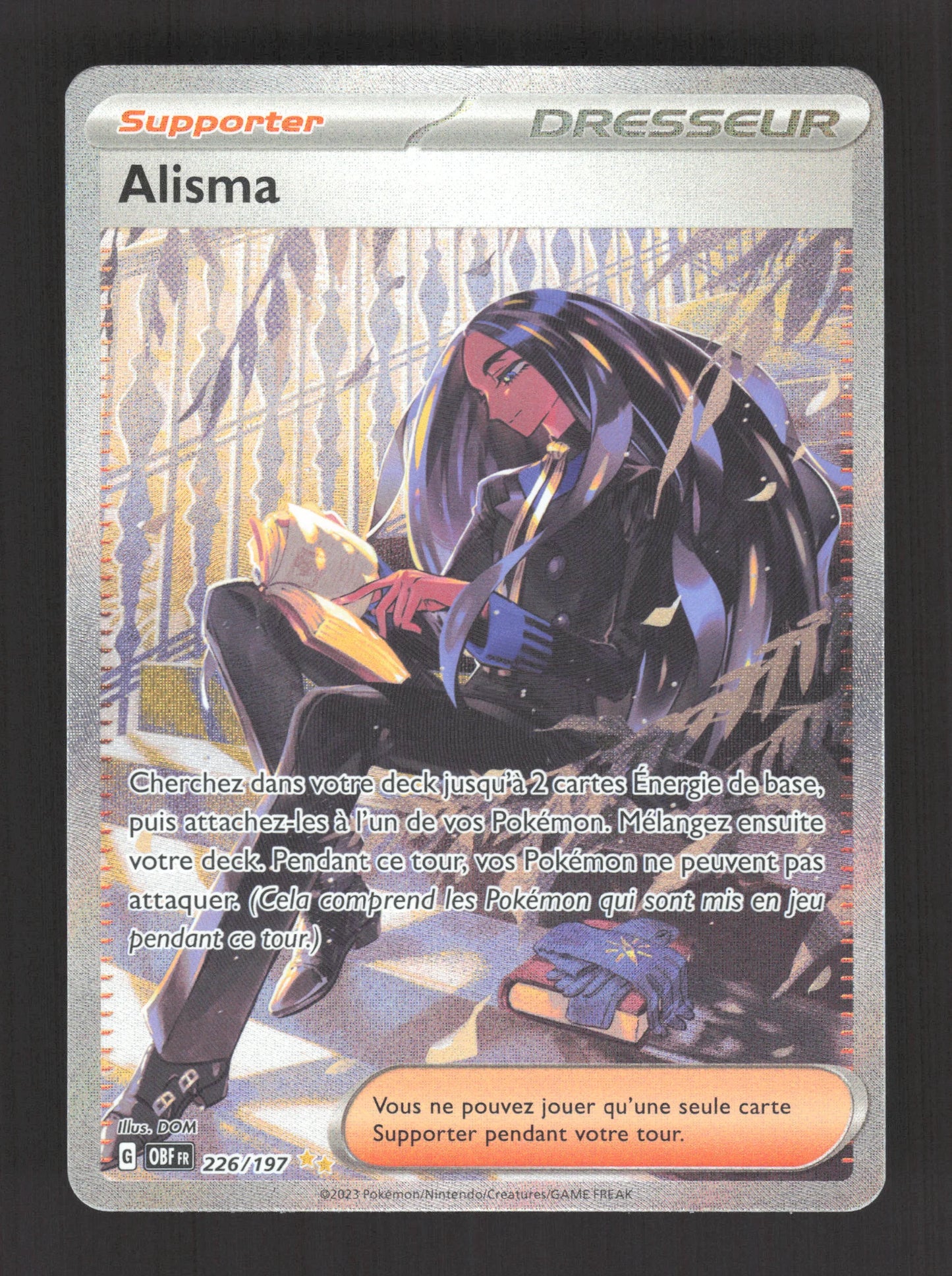 226/197 Alisma DRESSEUR - Flammes Obsidiennes