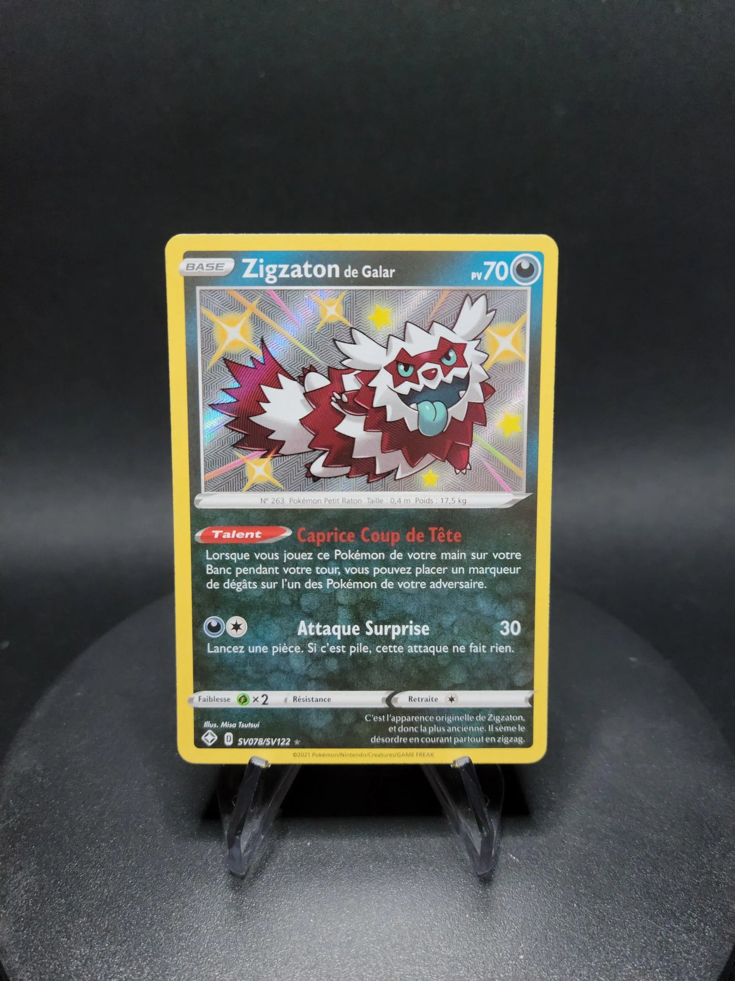 SV078/SV122 Zigzaton SHINY - Destinées Radieuses