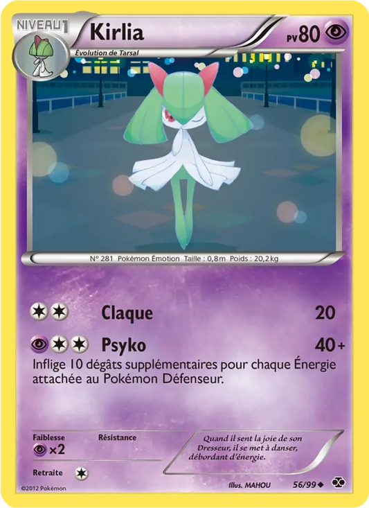 56/99 Kirlia REVERSE - Destinées Futures