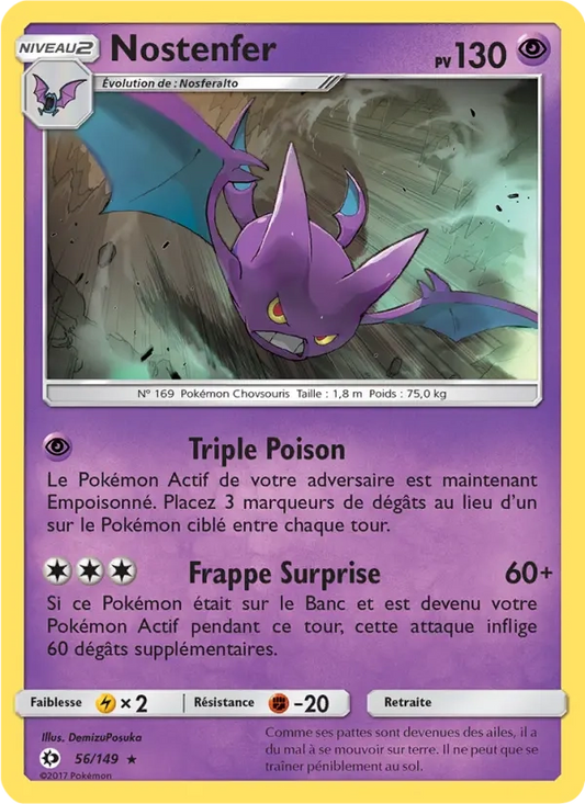 56/149 Nostenfer HOLO - Soleil et Lune