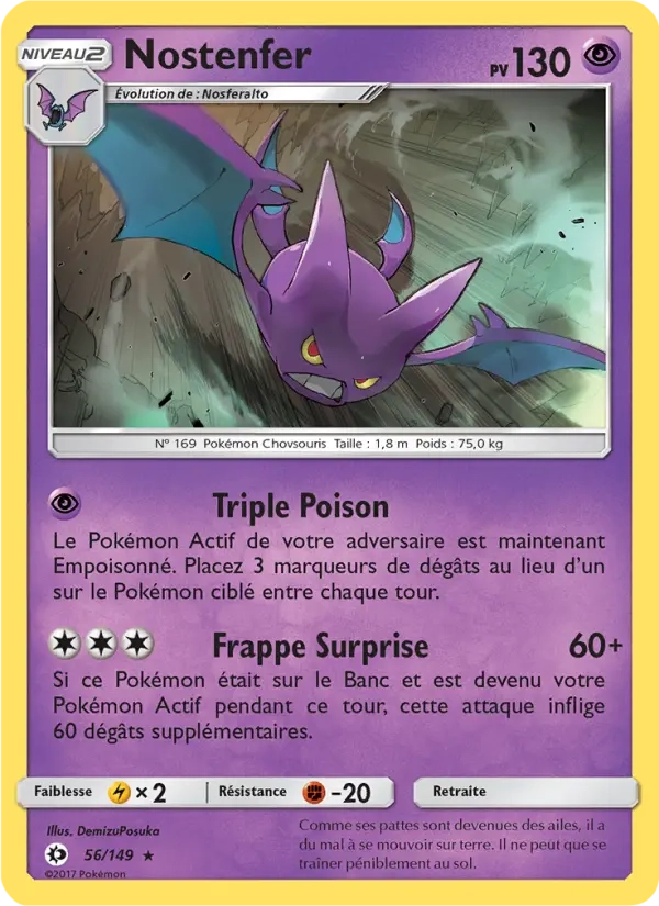 56/149 Nostenfer REVERSE - Soleil et Lune