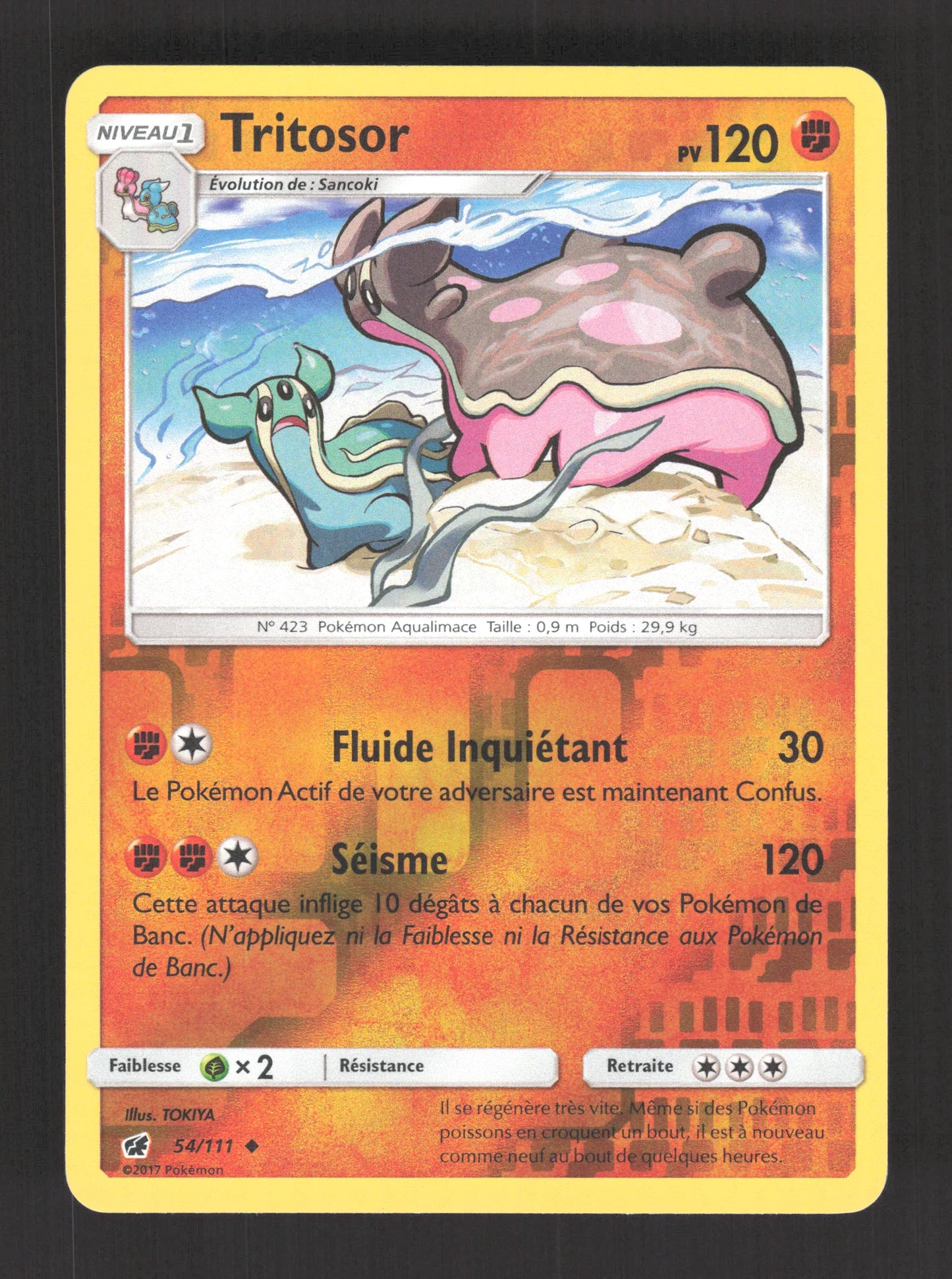 54/111 Tritosor REVERSE - Invasion Carmin