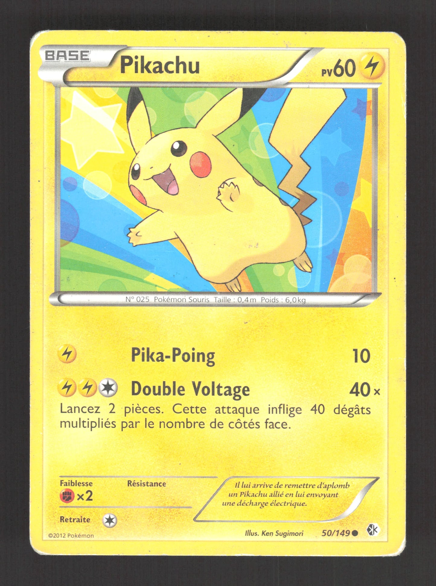 50/149 Pikachu CO - Frontières Franchies