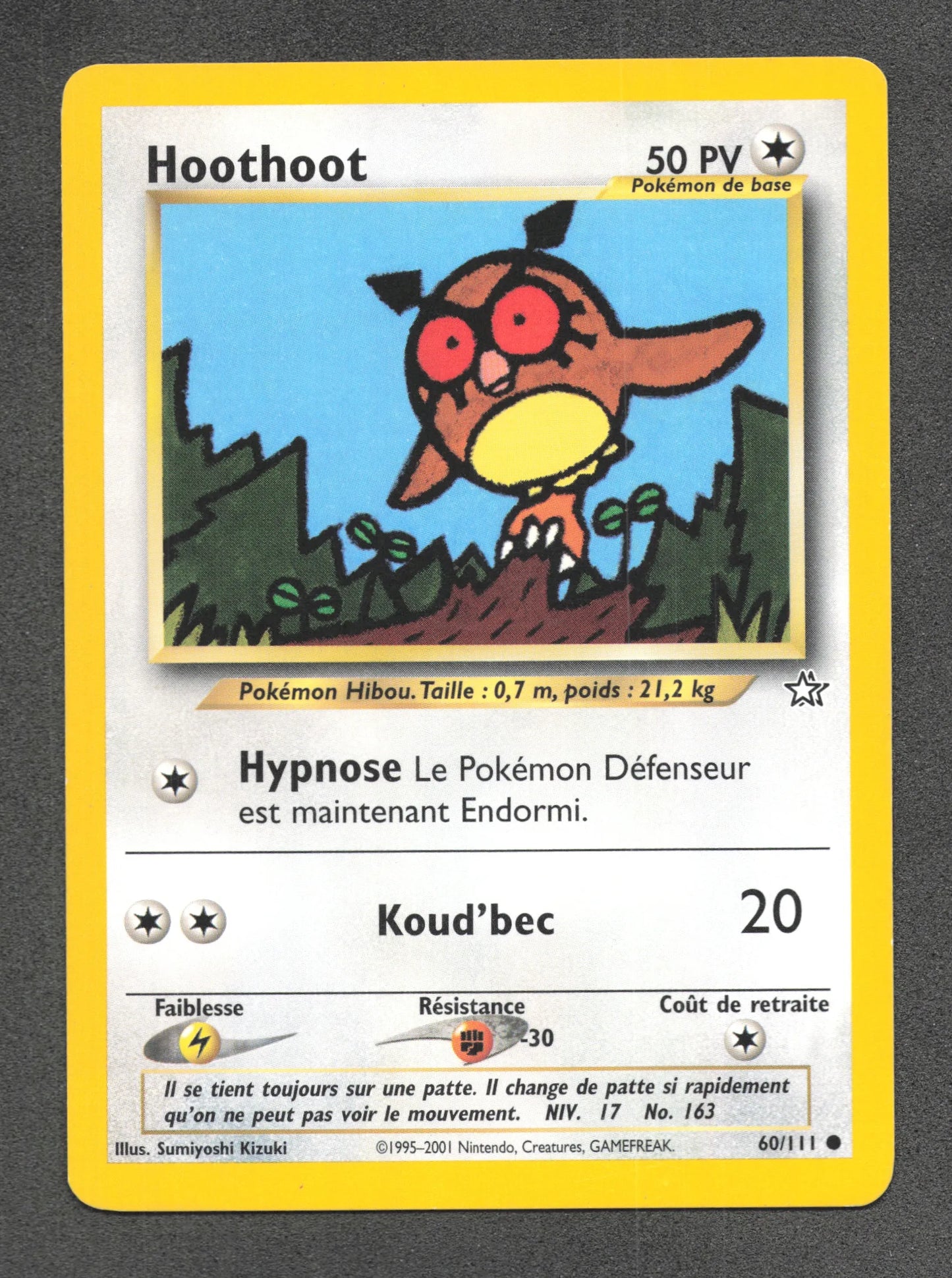 60/111 Hoothoot CO - Neo Genesis