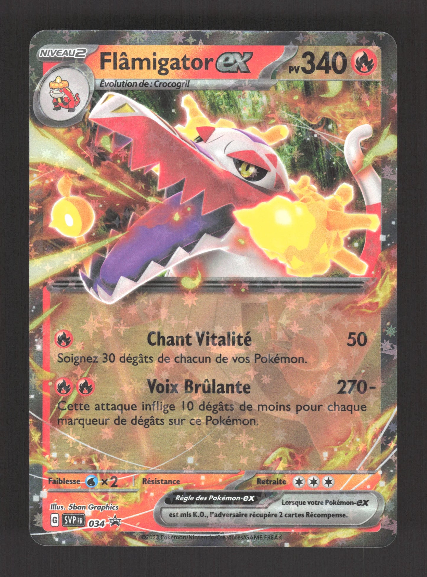 SVP034 Flamigator EX - Promo SV