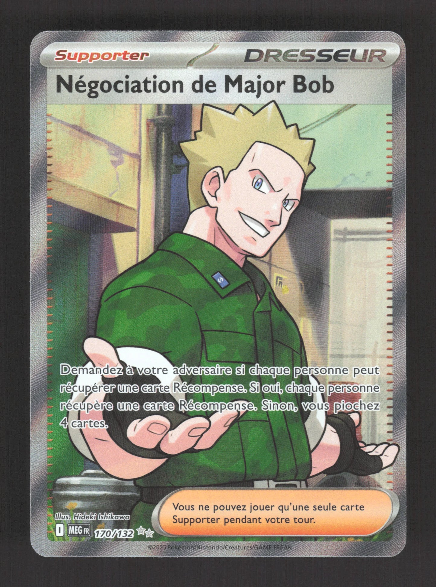 170/132 Negociation de Major Bob DRESSEUR - Méga-Évolution