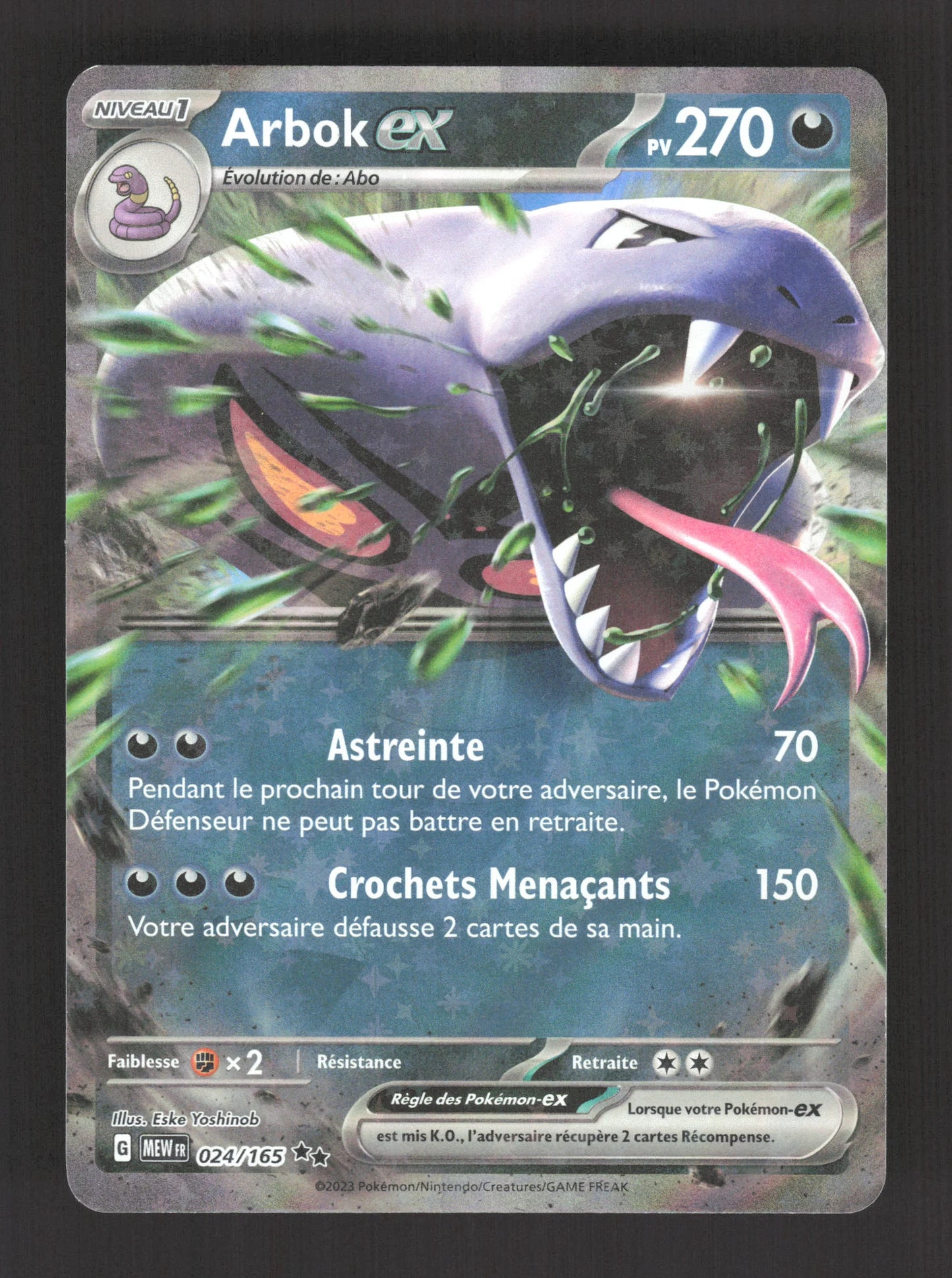 024/165 Arbok EX - 151