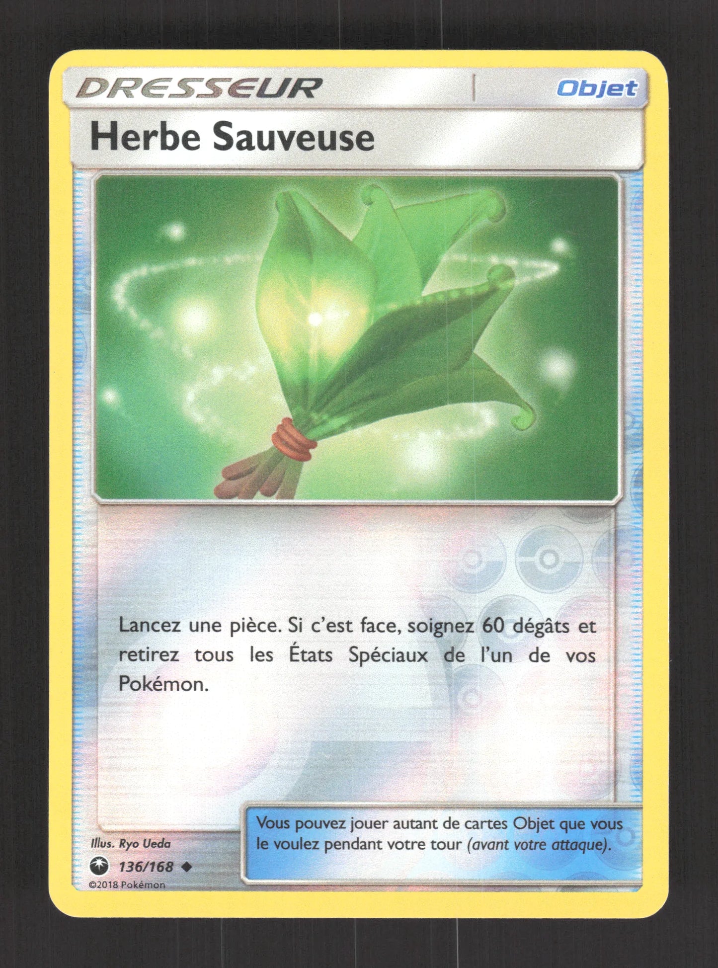 136/168 Herbe Sauveuse REVERSE - Tempête Céleste