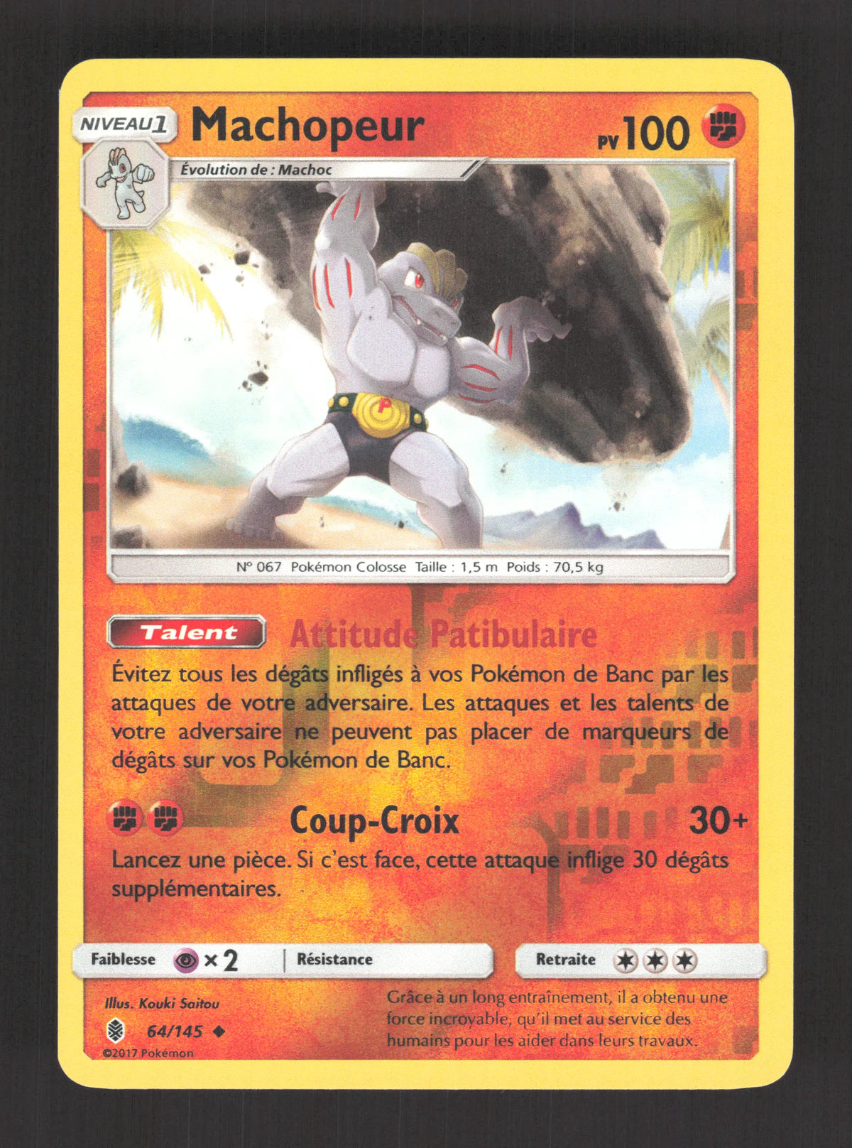 64/145 Machopeur REVERSE - Gardiens Ascendants
