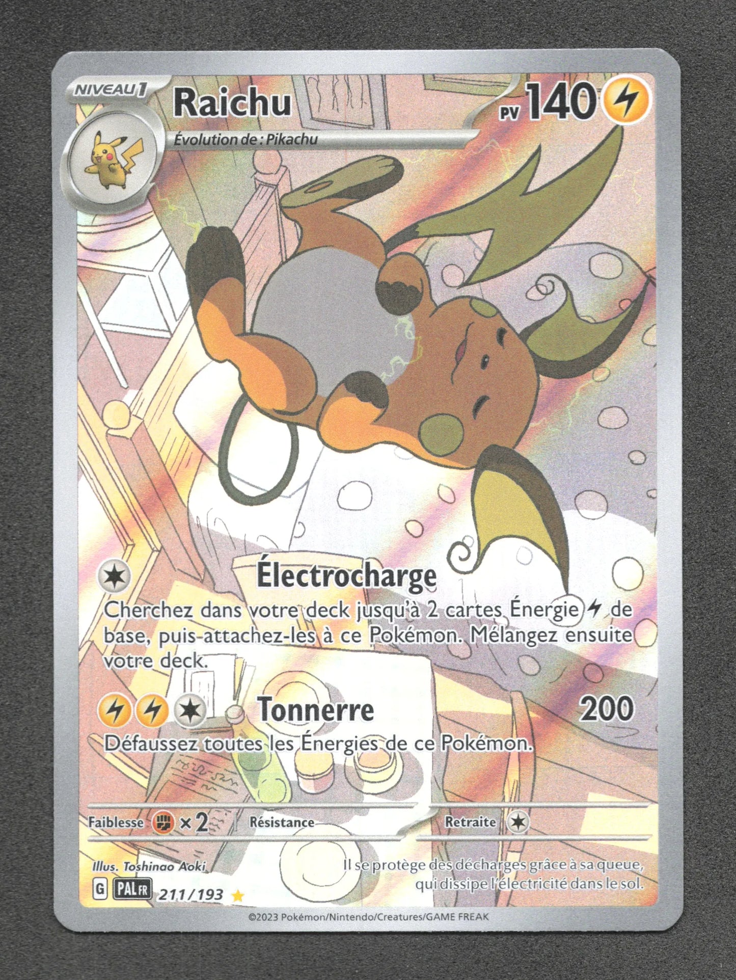 211/193 Raichu AR - Évolutions à Paldea