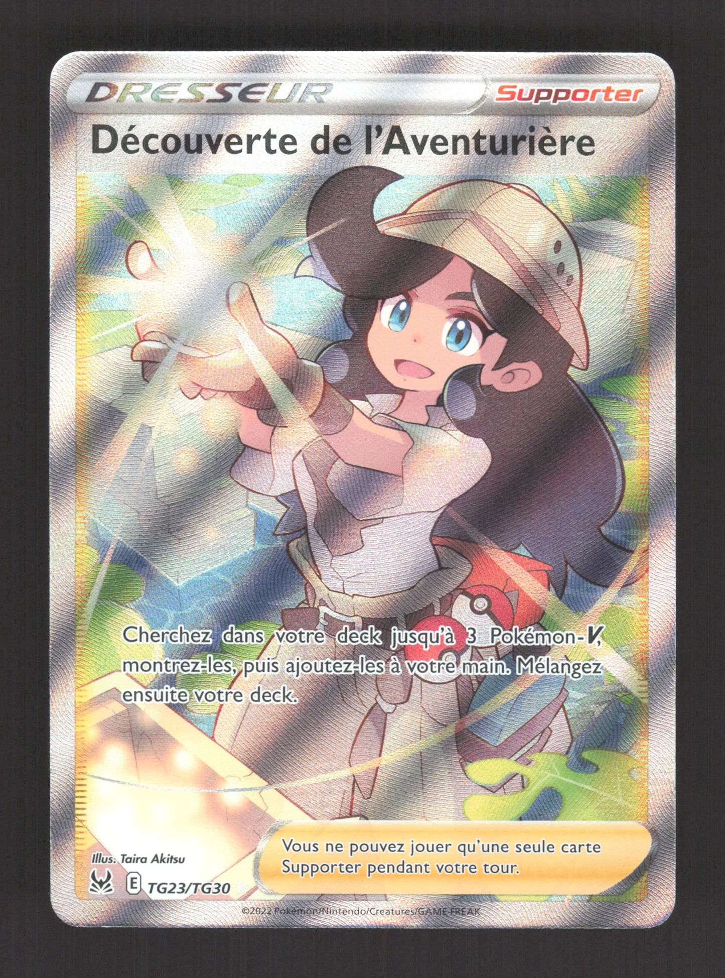 TG23/TG30 Decouverte Aventuriere DRESSEUR - Origine Perdue