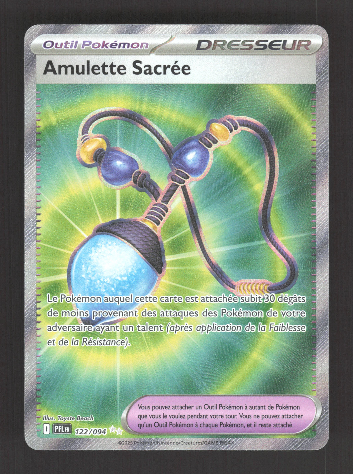 122/094 Amulette Sacree DRESSEUR - Flammes Fantasmagoriques