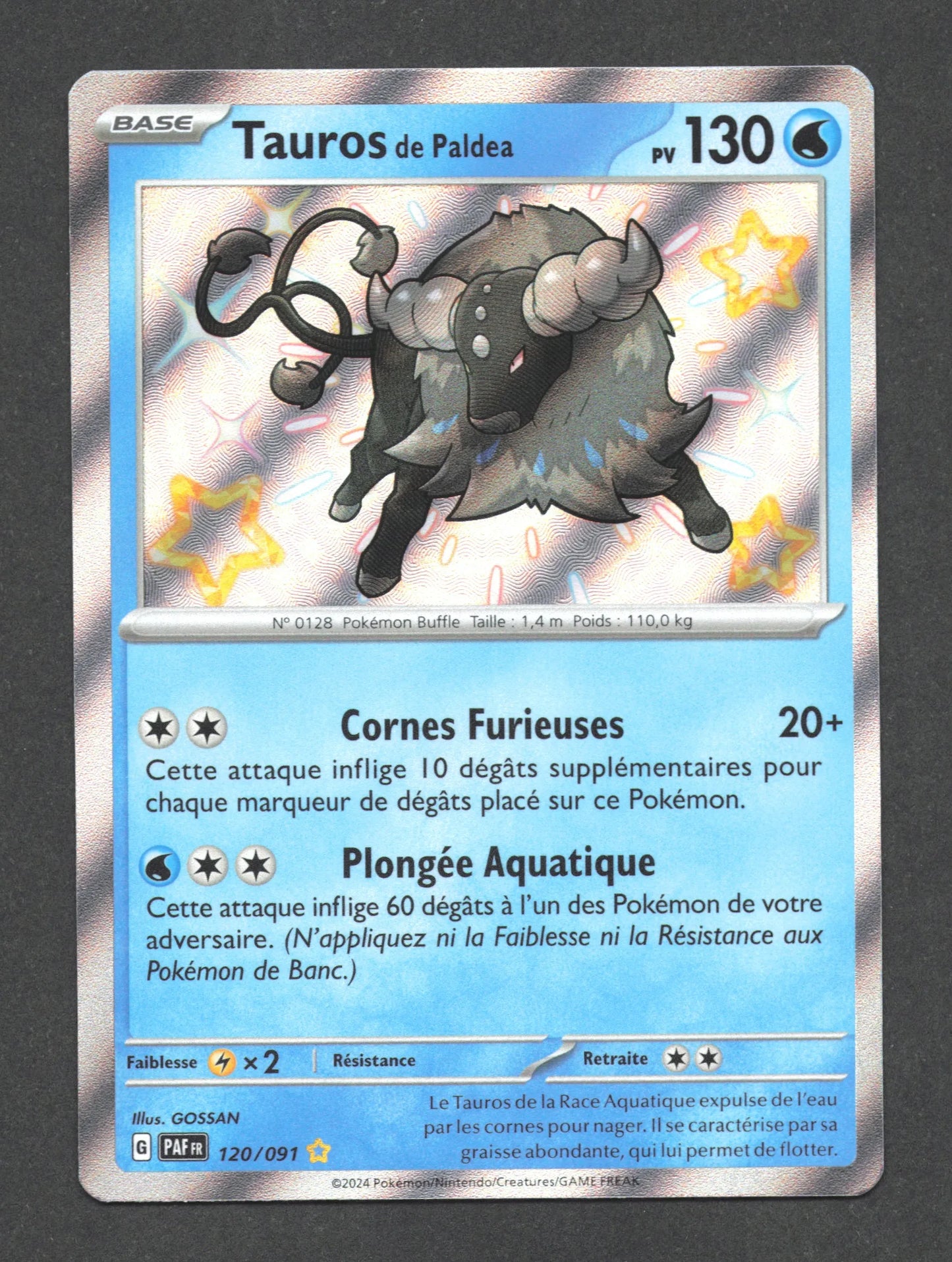 120/091 Tauros SHINY - Destinées de Paldea