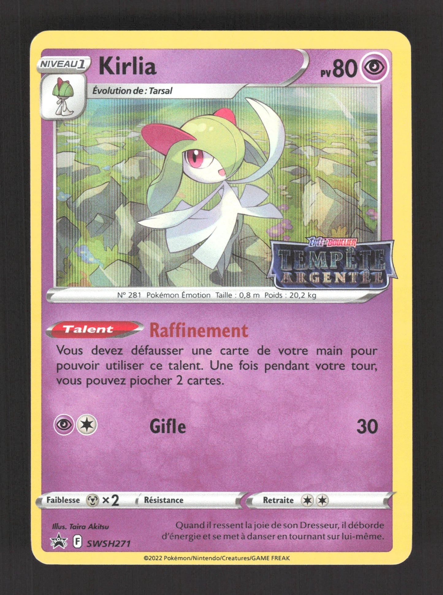 SWSH271 Kirlia HOLO STAMP - Promo SWSH