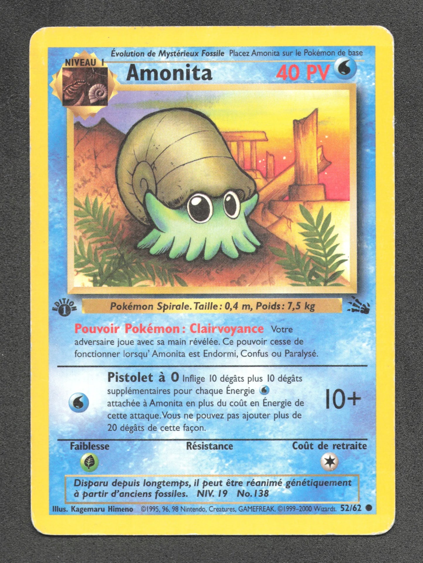 52/62 Amonita CO ED1 - Fossile