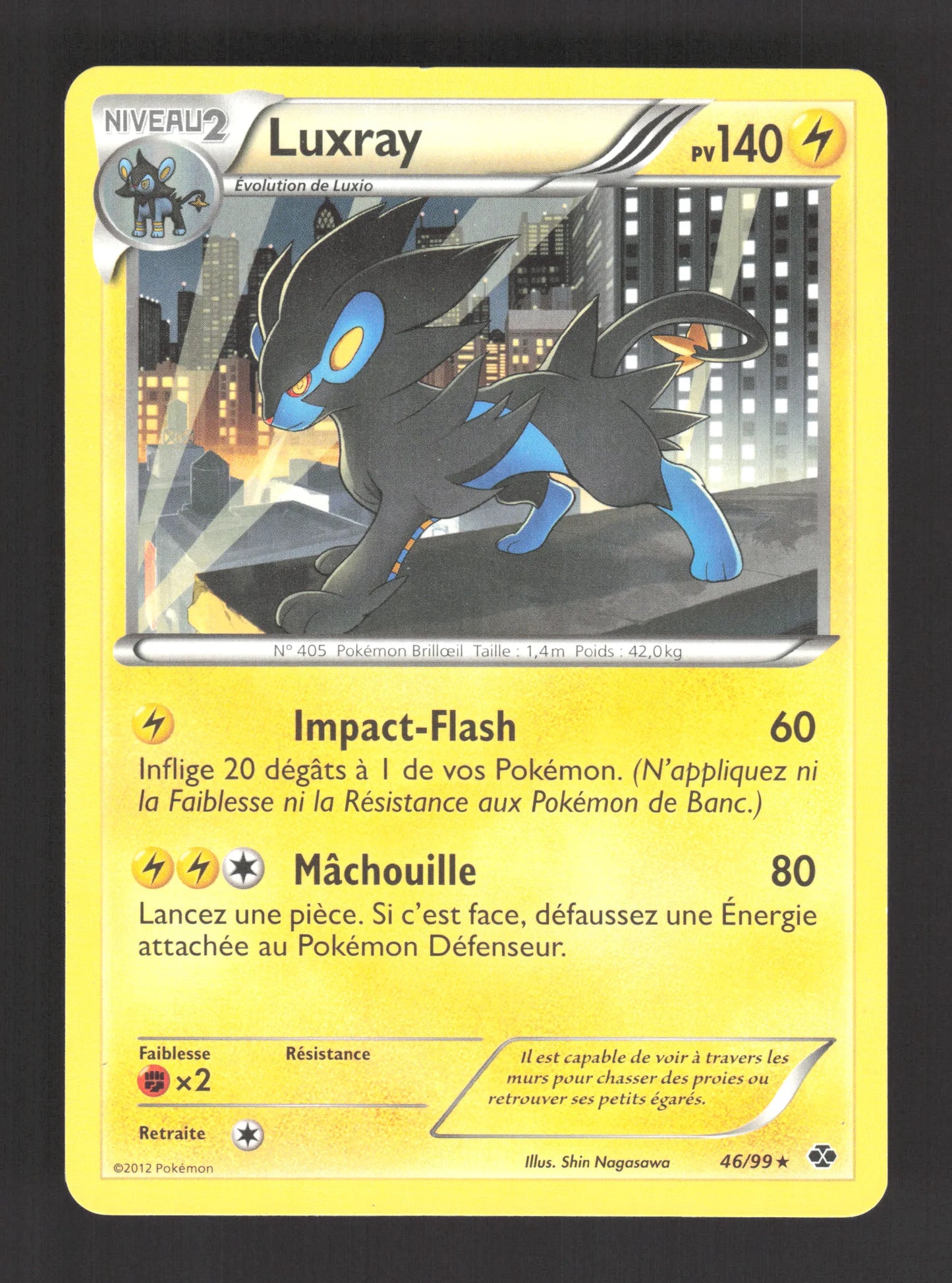 46/99 Luxray RARE - Destinées Futures