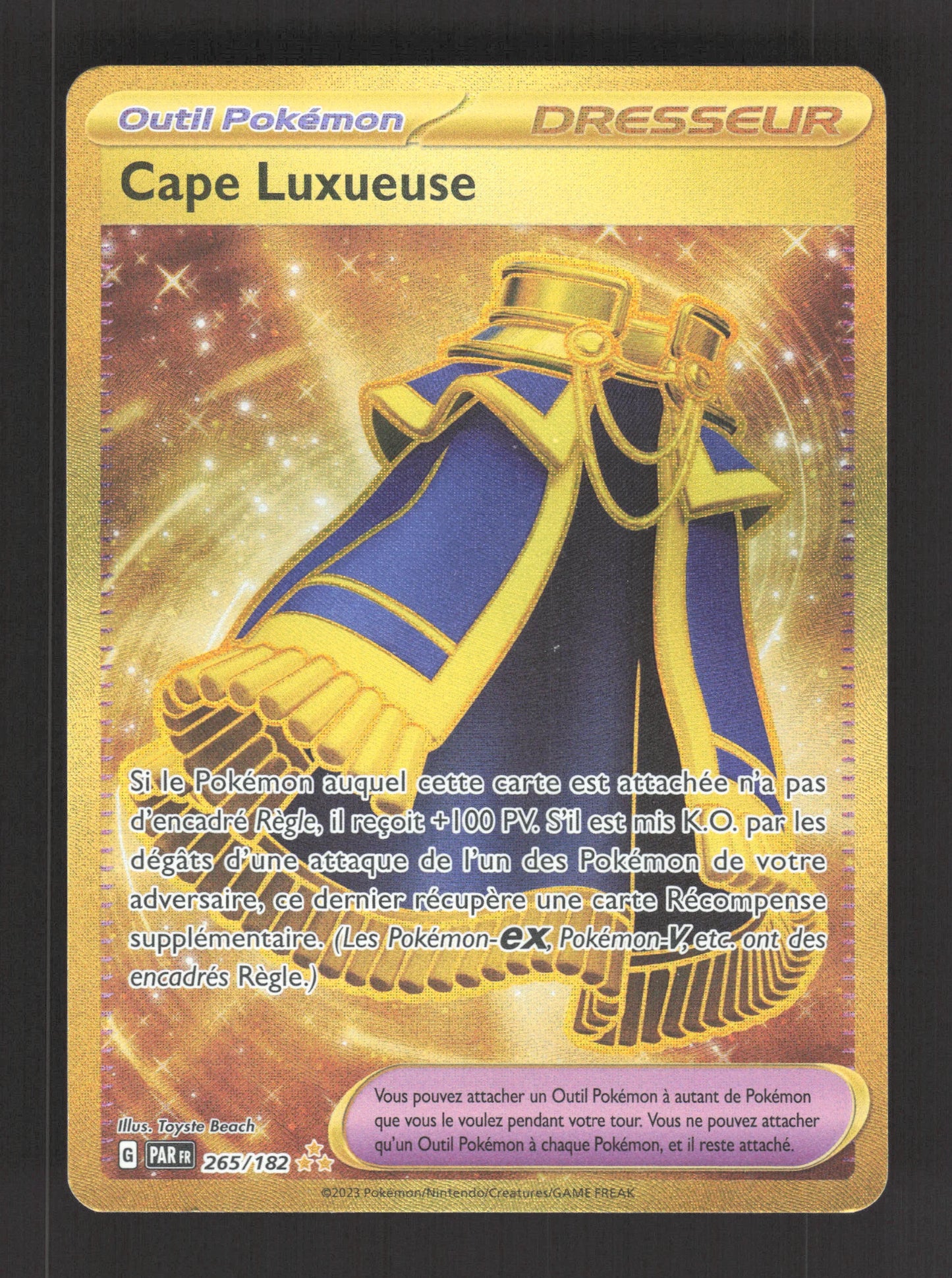 265/182 Cape Luxueuse DRESSEUR - Faille Paradoxe