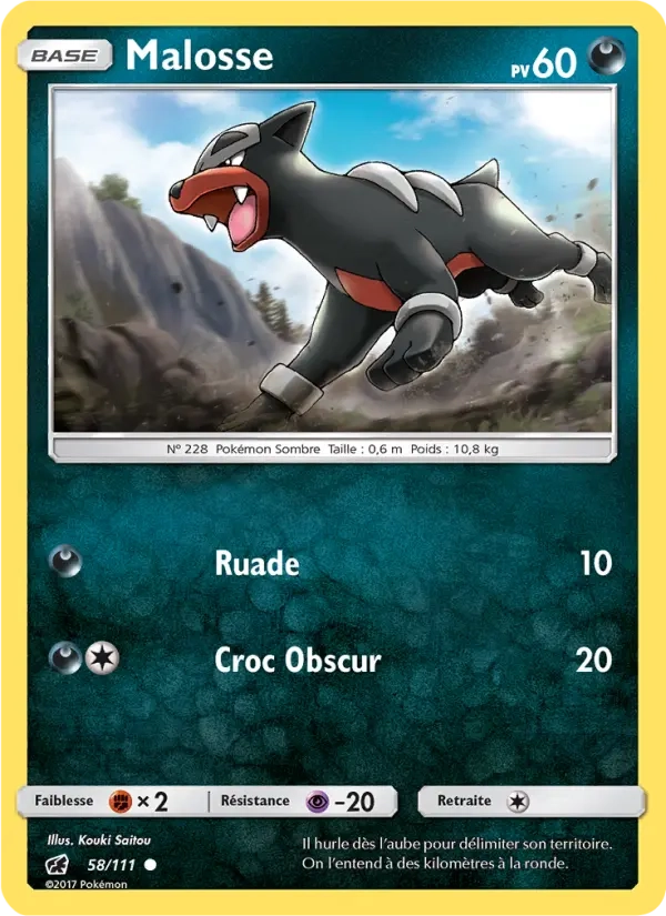 58/111 Malosse REVERSE - Invasion Carmin