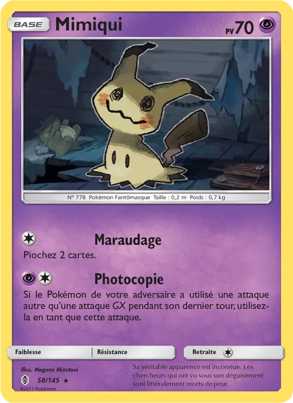 58/145 Mimiqui REVERSE - Gardiens Ascendants