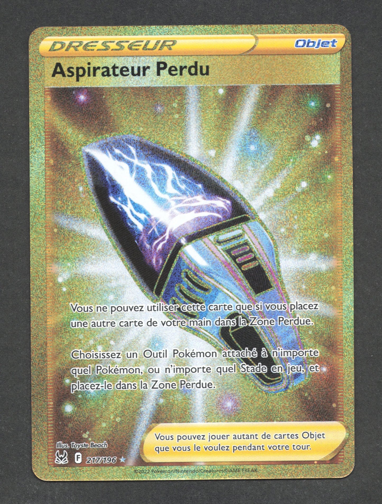 217/196 Aspirateur Perdu DRESSEUR - Origine Perdue