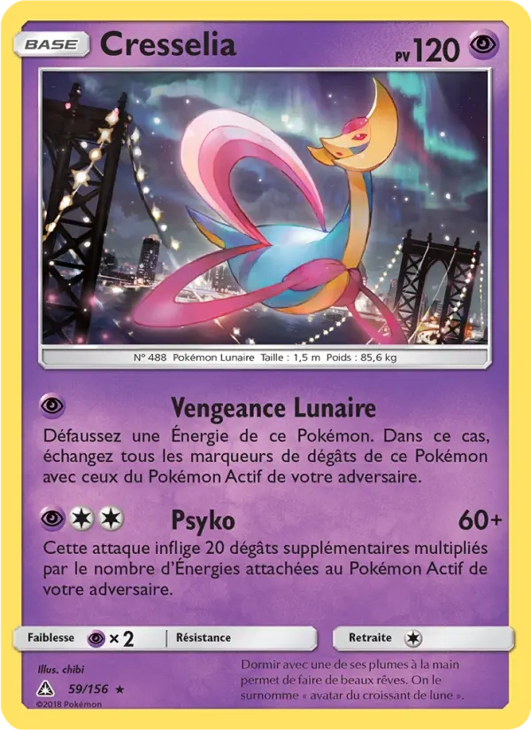 59/156 Cresselia HOLO - Ultra-Prisme