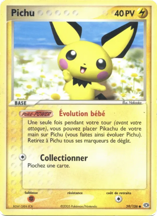 59/106 Pichu CO - Émeraude