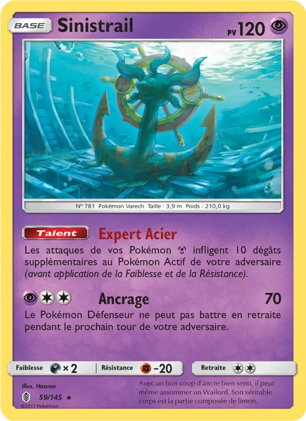 59/145 Sinistrail HOLO - Gardiens Ascendants