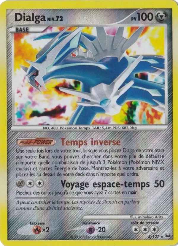 5/127 Dialga HOLO - Platine