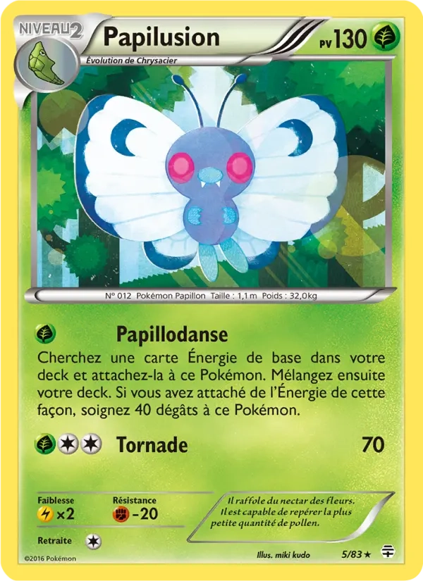 5/83 Papilusion REVERSE - Générations