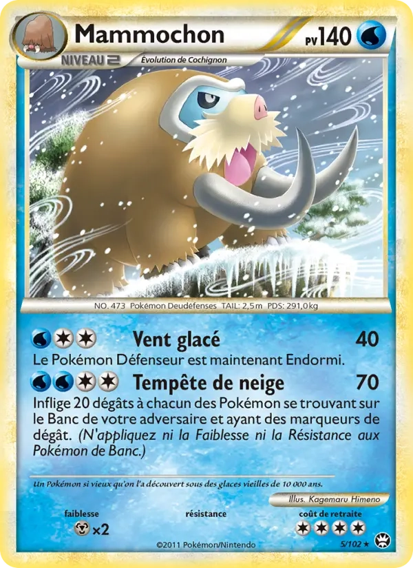 5/102 Mammochon HOLO - Triomphe