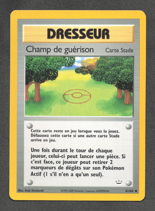 61/64 Champ de Guerison DRESSEUR - Neo Revelation