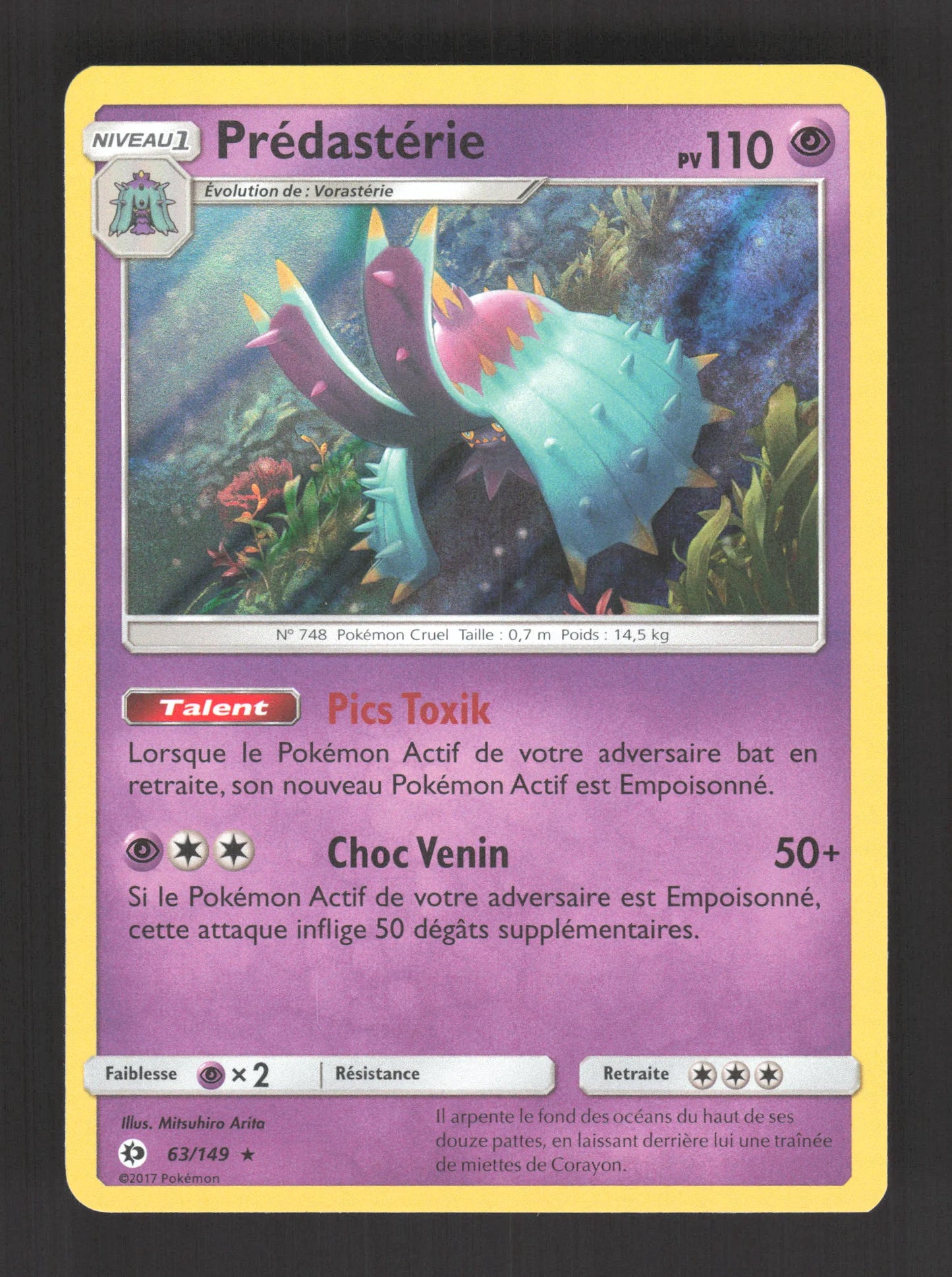 63/149 Predasterie HOLO - Soleil et Lune