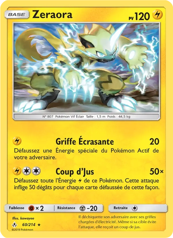 60/214 Zeraora REVERSE - Alliance Infaillible